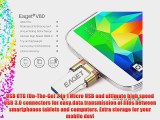 EAGET V80 2nd Gen 64GB USB 3.0 / Micro USB OTG (On-The-Go) Intelligent Flash Drive for Android