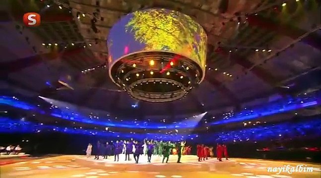 2 HAYAT AĞACI gösterisi 13.Türkçe Olimpiyatı Almanya 2015