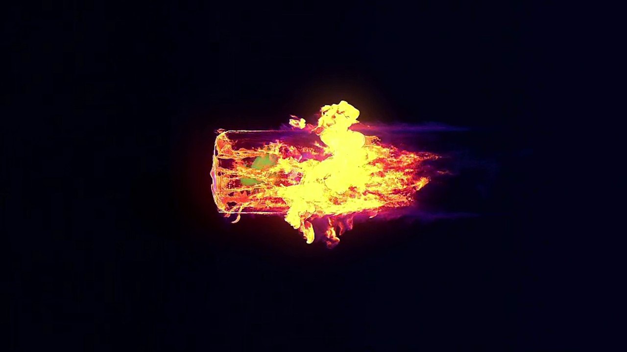 After Effects Project Files - Fire Explosion Reveal - VideoHive 8934884