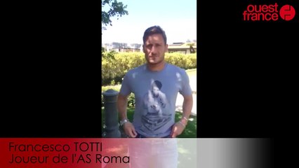 Le message de Francesco Totti à l'EuroPoussins