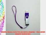 CaseBuy Bulk Portable Fold Storage Thumb USB 2.0 Flash Memory Drive 8GB 8G 10pack   10pcs Purple