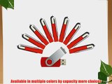 Generic 10pcs 4gb USB 2.0 Flash Drive Thumb Stick Flash Memory Drive Swivel Pen Drive Red 4g