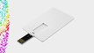 Enfain USB Flash Drives Memory Stick Key Credit 256MB - 10 Pack (256MB White Card)