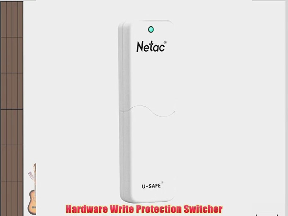 Netac U335 USB 3.0 64G Write Protection Flash Drive