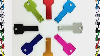 Enfain Key Thumb Drive -8 Assorted Color Pack -512MB