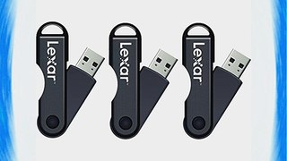 Lexar 32GB JumpDrive TwistTurn High Speed USB Flash Drive - 3-pack - Bulk Packaged