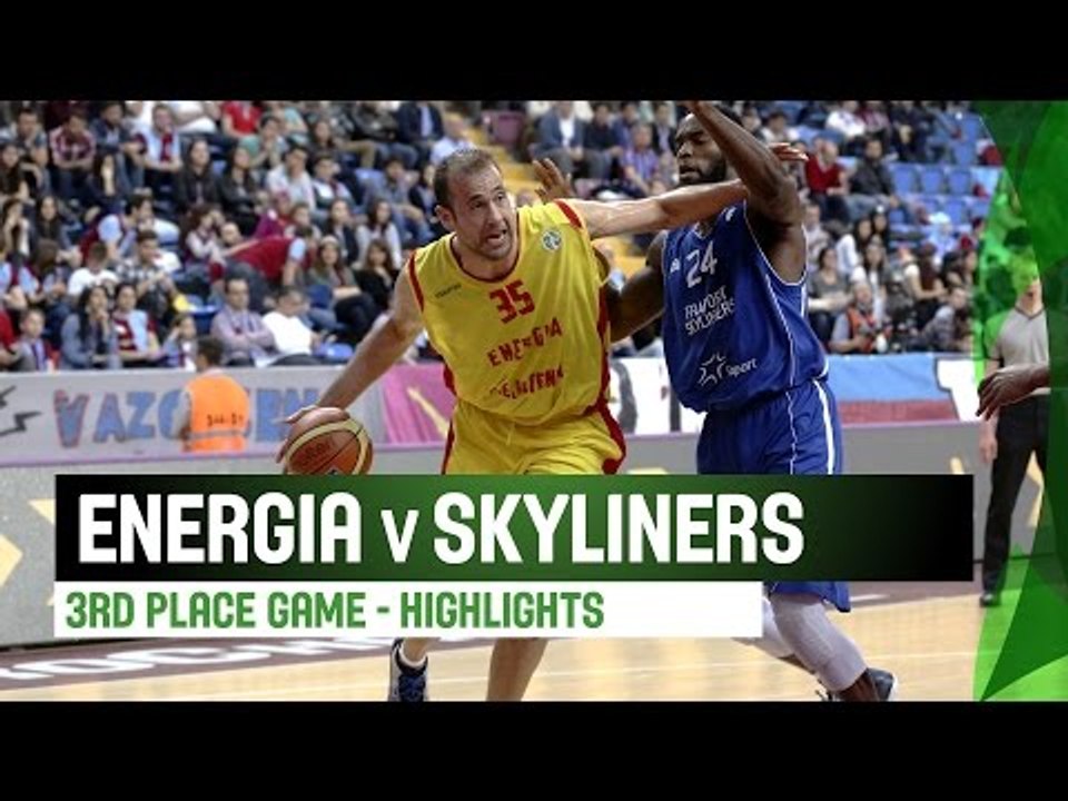 Energia Targu-Jiu (ROU) v Fraport Skyliners (GER) – Highlights - 3rd Place– 2014-15 EuroChallenge