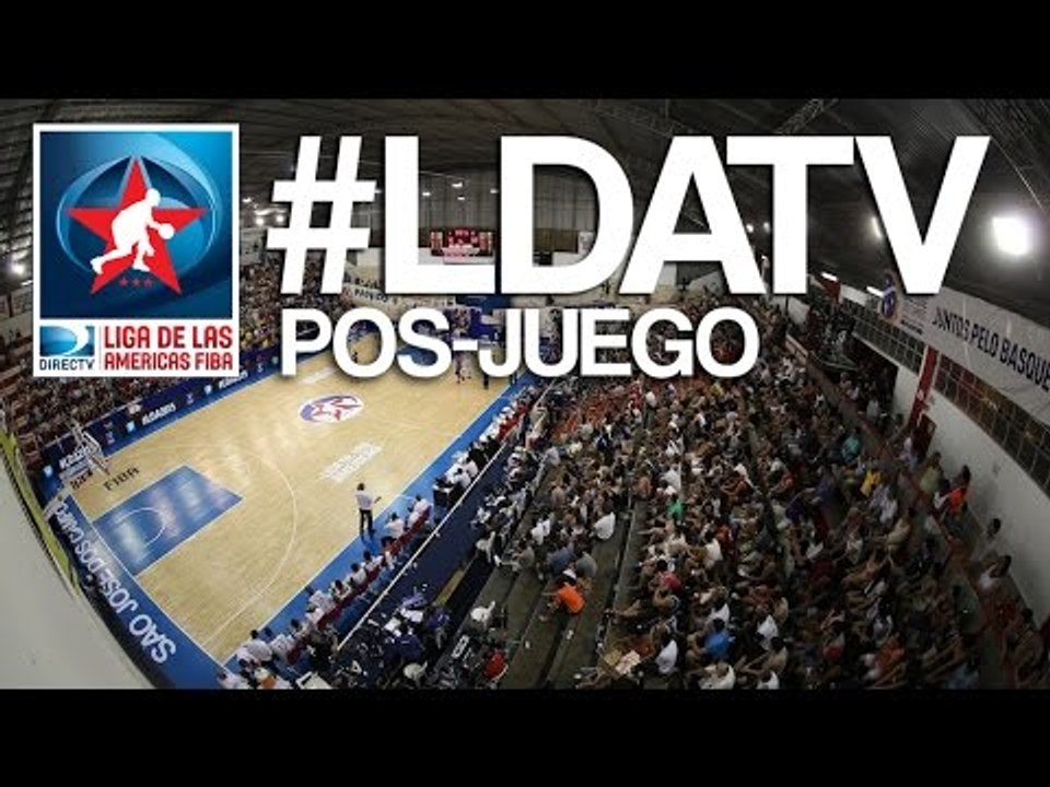 LDATV - Final Four 2015 - Pos-juego: Bauru (BRA) vs. Peñarol (ARG)