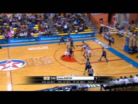 Pioneros (MEX) vs. Sao Jose (BRA) - Game Highlight - Semifinal - 2015 Liga de las Americas