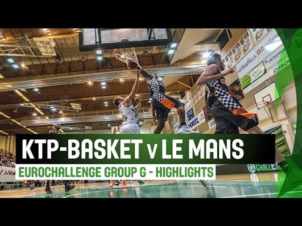 KTP-Basket (FIN) v Le Mans (FRA) – Highlights – RS – 2014-15 EuroChallenge