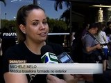Médica brasileira formada no exterior fala da satisfação de voltar ao país para exercer a medicina