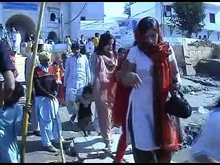 Hindu Community celebrate SHEVA RATERI at Sadho Bela Sukkur ( Imran malik Report)