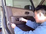 2003 Honda CR-V driver's door actuator replacement