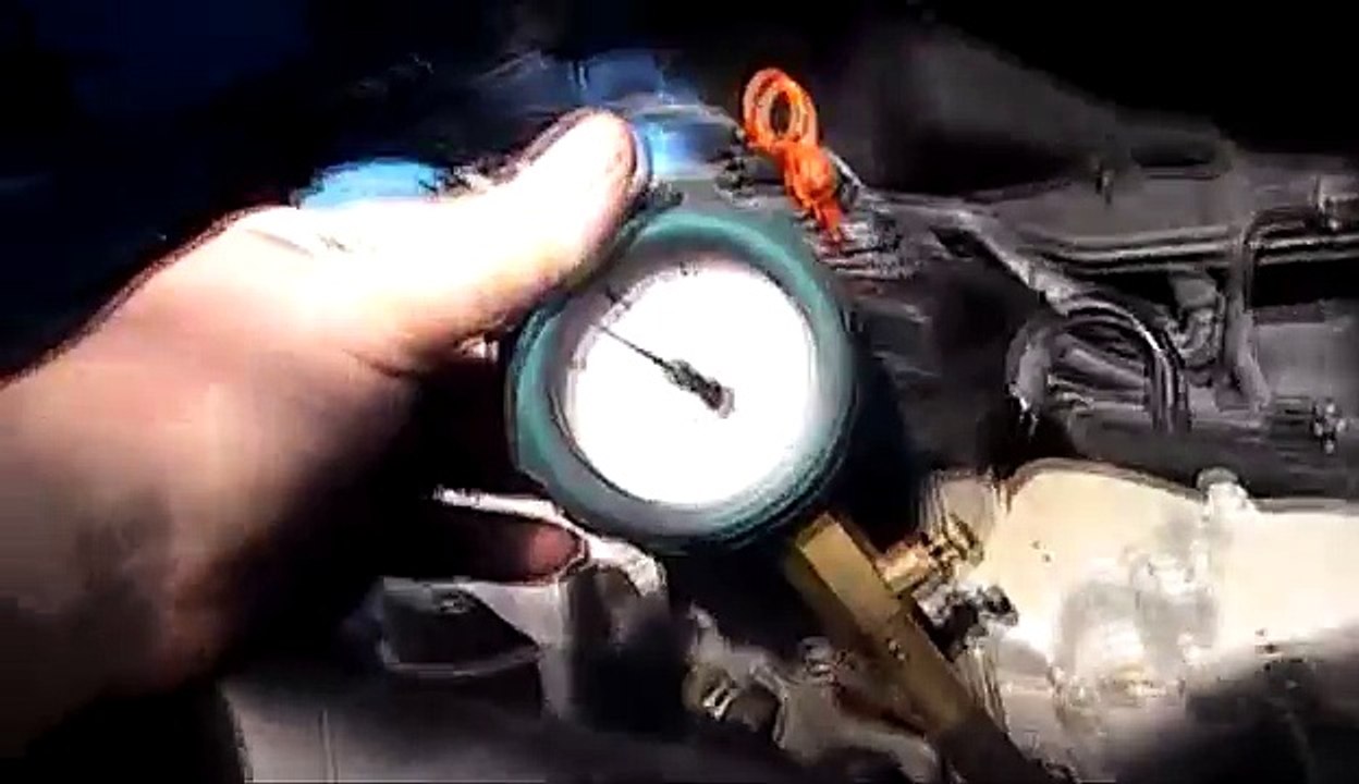 VW polo compression test burnt out valves