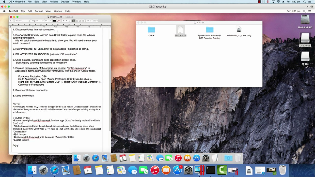 Photoshop CS6 for Mac