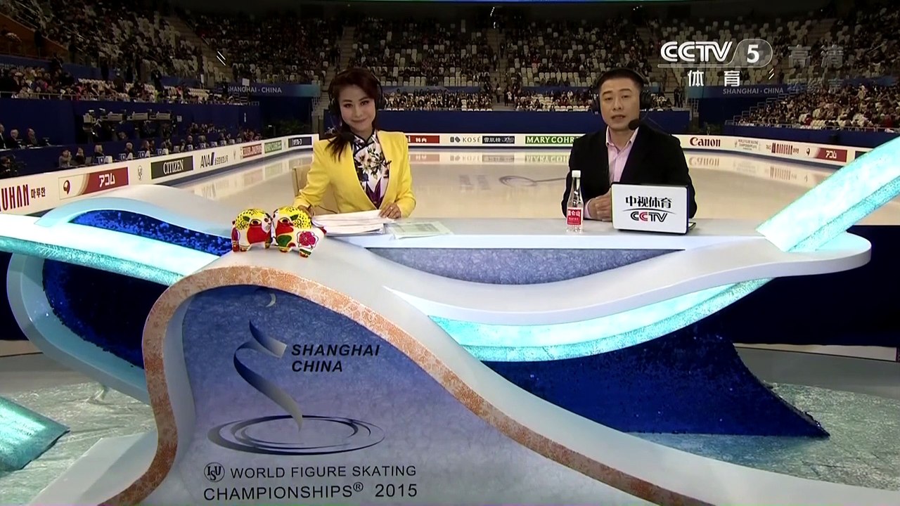 150329 CCTV-5 Worlds FS Preview Yuzuru Hanyu