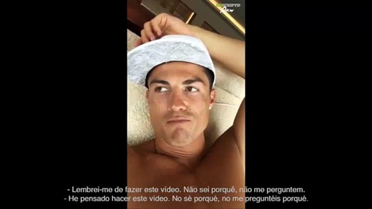 Cristiano Ronaldo message to his fans