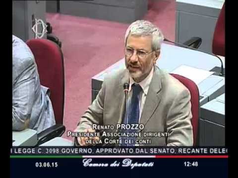 Roma - Audizioni su riorganizzazione amministrazioni pubbliche - Corte dei conti (03.06.15)