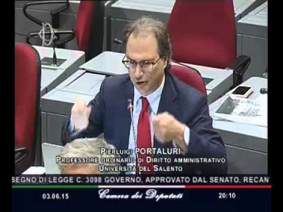 Roma - Audizioni su riorganizzazione amministrazioni pubbliche- Unioncamere (03.06.15)