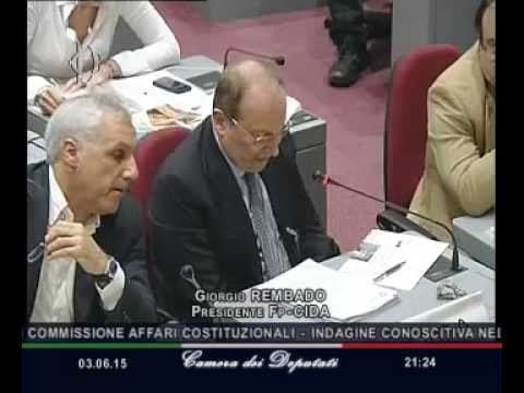 Roma - Audizioni su riorganizzazione amministrazioni pubbliche- Sindacati (03.06.15)