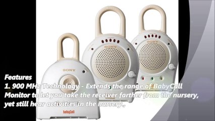Sony NTM910YLW-WHT Baby Call baby monitor reviews