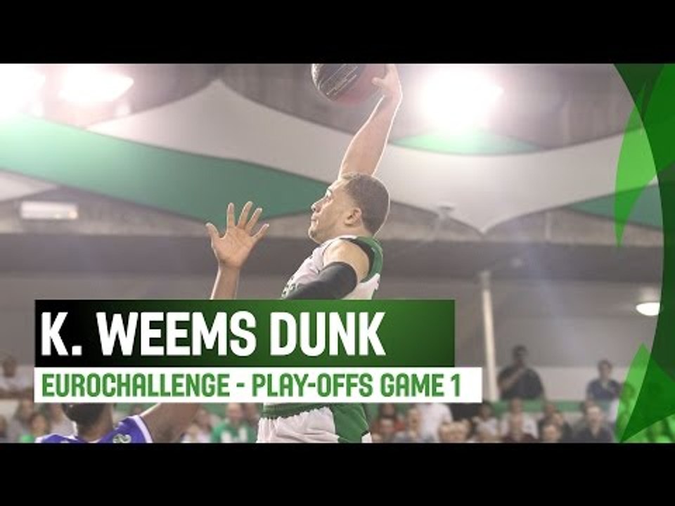 K. Weems' Spectacular Dunk- Nanterre v Enel Basket– Highlights – Play-offs - 2014-15 EuroChallenge