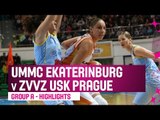 UMMC Ekaterinburg (RUS) v ZVVZ USK Prague (CZE) – Highlights - RS – 2014-15 EuroLeague Women