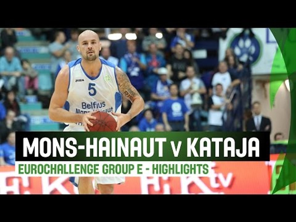 Mons-Hainaut (BEL) v Kataja Basket (FIN) – Highlights – Regular Season – 2014-15 EuroChallenge