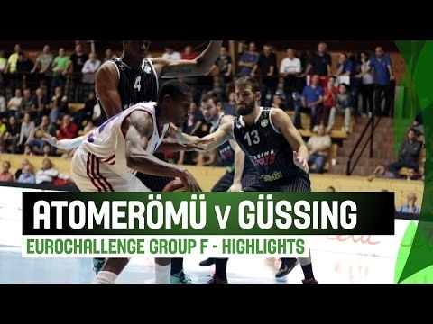 Atomerömü SE (HUN) v Güssing Knights (AUT) – Highlights – Regular Season – 2014-15 EuroChallenge
