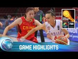 Serbia v China - Game Highlights - Group D - 2014 FIBA World Championship for Women