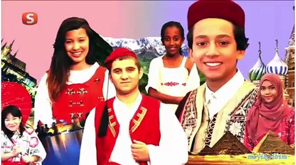 13 Saygı şarkısı Kazakistan 13.Türkçe Olimpiyatı Almanya 2015