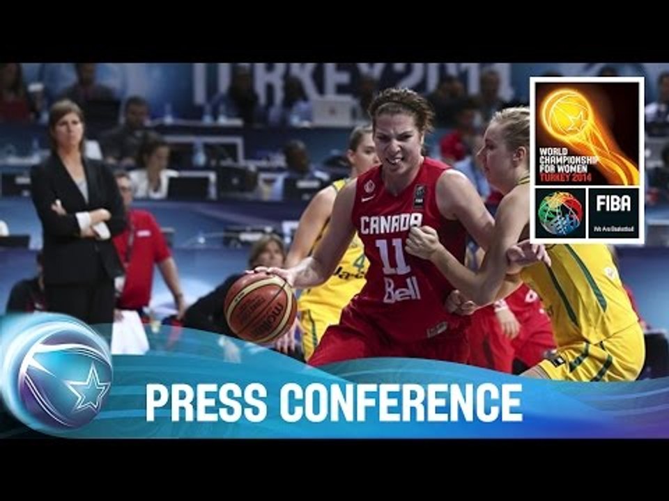 Australia v Canada - Post game press conference - 2014 FIBA World Championship for Women