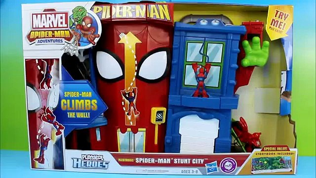 Playskool Heroes Electronic Spider-Man Stunt City Marvel Superhero Just4fun290
