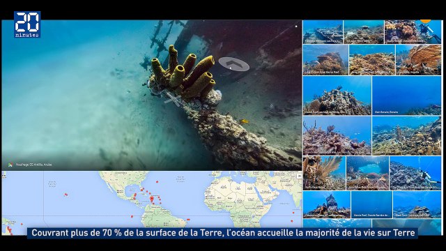 Explorez les fonds marins avec Google Street View
