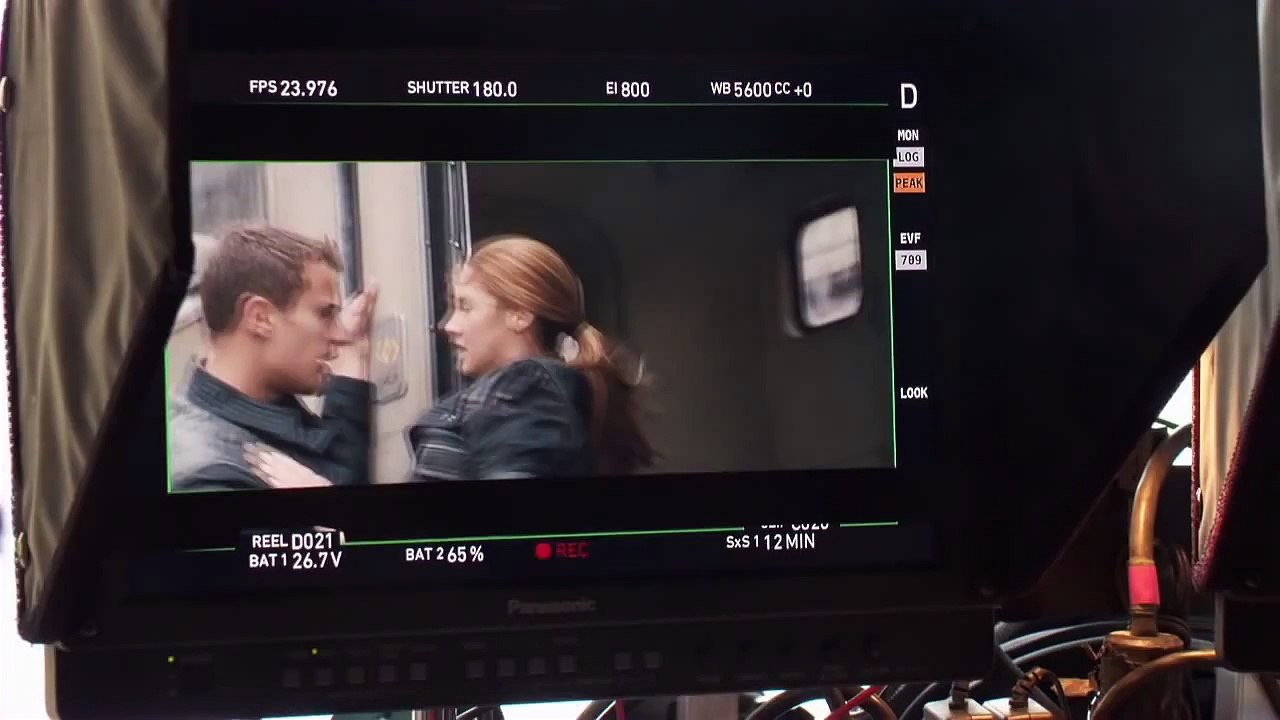 Divergent - Behind the Scenes Footage