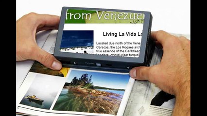 Lupa AMIGO PORTATIL  Digital - Enhanced Vision para Baja Vision