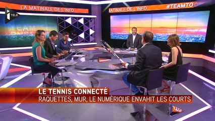 Le tennis connecté : le numérique envahit les courts