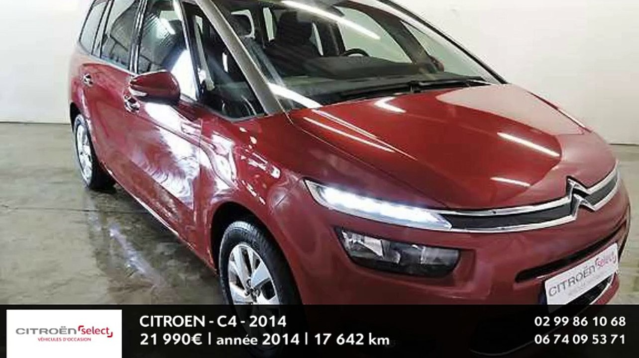 Annonce Occasion CITROëN Grand C4 Picasso II e-HDi 115 Intensive ETG6 2014