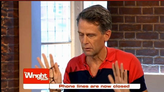 Channel 5_ The Wright Stuff 5Jun15 on Caffe Nero & badger cull milk