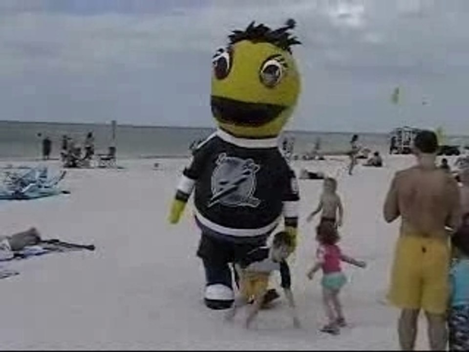 Mascot Terrorizes Spring Breakers