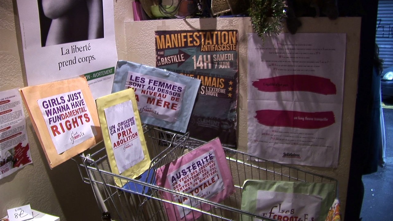 Reportage sur notre squat, le SAFE = Squat Artistique Féministe Ecolo