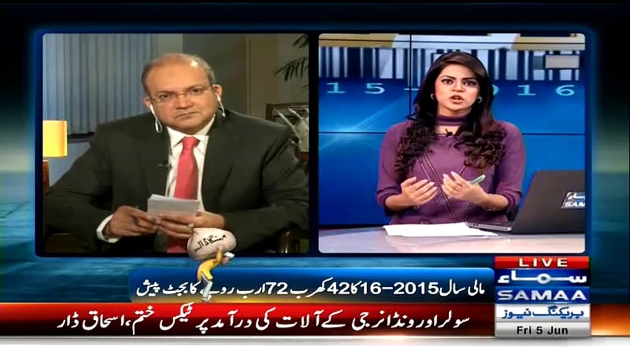 Nadeem Malik Views On Budget 2015-16