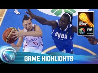 Serbia v Cuba - 1/4-Final Qualification Game - 2014 FIBA World Championship for Women