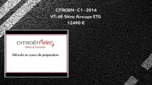 Annonce Occasion CITROëN C1 II VTi 68 Shine Airscape ETG 2014