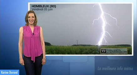 Violents orages au nord : les meilleures photos