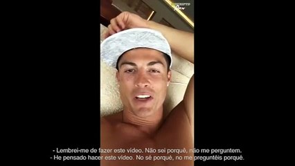 Cristiano Ronaldo se cansó de las habladurías: "¡Déjenme en paz!" (VIDEO)