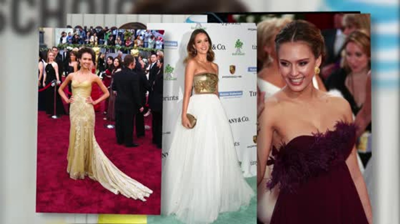 Jessica alba's 5 beste looks auf dem roten teppich