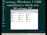 Windows 7 USB Installations Stick von XP Tutorial