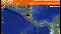 Massive 7.9 Earthquake Strikes Costa Rica triggering Tsunami Warnings (Sept 5, 2012)