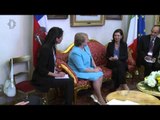 Roma - L'intergruppo deputate incontra Michelle Bachelet e Isabel Allende (05.06.15)